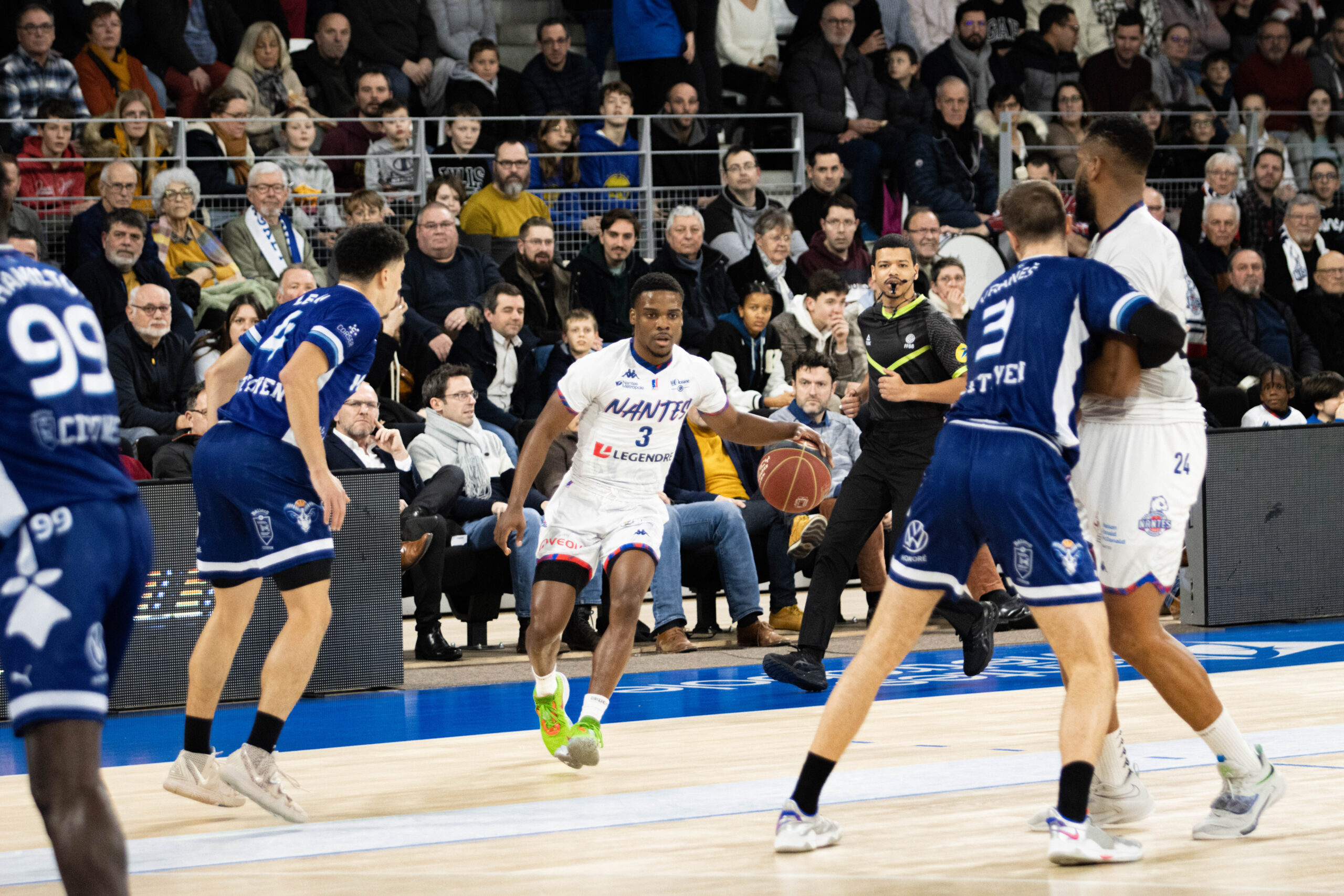 Nantes s'impose au finish face à Quimper (81/78) | Nantes Basket Hermine