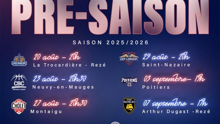 matchs de préparation du NBH 2025-26